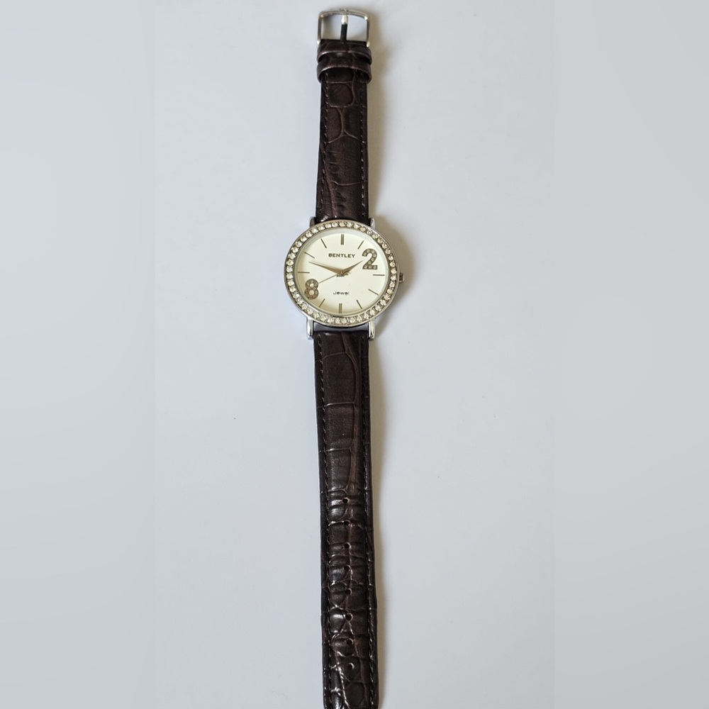 Bentley Watch With Rhinestones